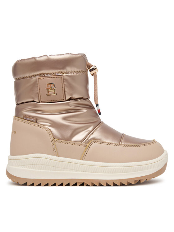 Tommy Hilfiger Śniegowce Tommy Hilfiger Loki T3AD-35206-1474 M Beżowy