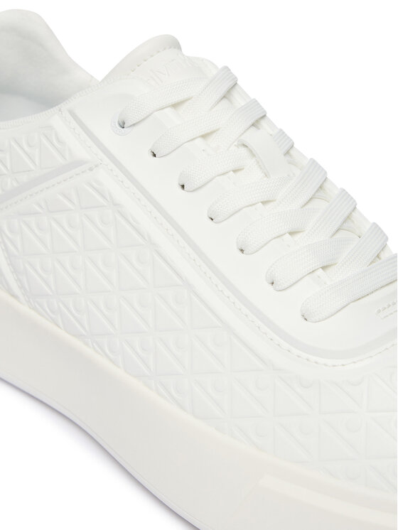 Calvin Klein Sneakers Calvin Klein Beasket Cup Oxf Lup Hf Aop Lth HM0HM02132 Alb