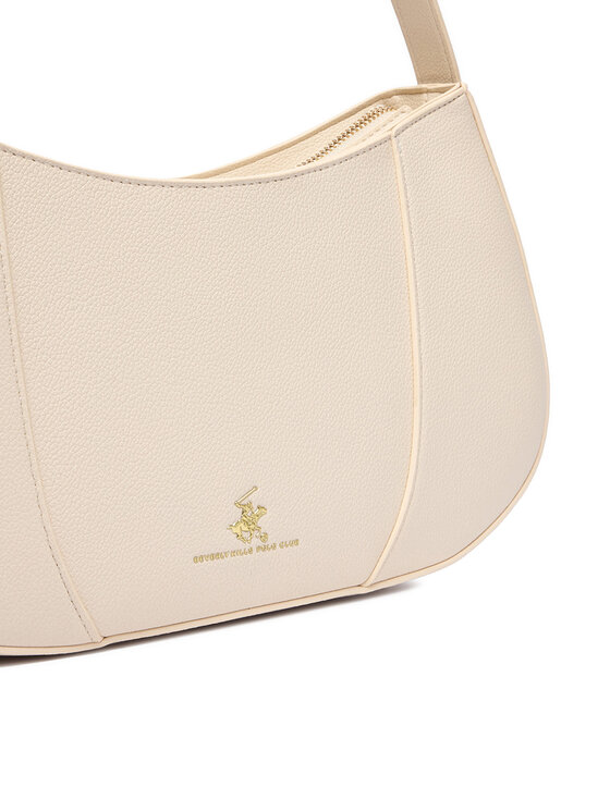 Beverly Hills Polo Club Ročna torba Beverly Hills Polo Club CEO-BHPC-K-002-10 Kremna