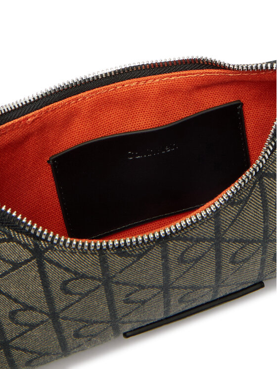 Calvin Klein Geantă Calvin Klein Emblem Aop LV04F1164G Negru