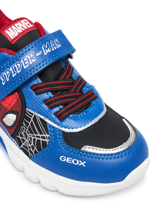 Geox Tenisice Geox J Ciberdron Boy J66LBK 01454 C0245 S Crna