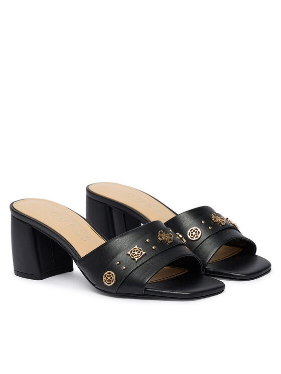 Guess Шльопанці Guess FLJGAU ELE03 Чорний