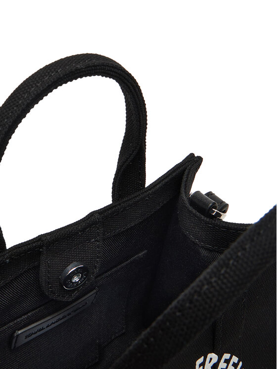 KARL LAGERFELD Kabelka KARL LAGERFELD A3W50118 Černá