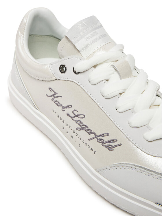 KARL LAGERFELD Sneakersy KARL LAGERFELD Atlas KL63822 Bílá