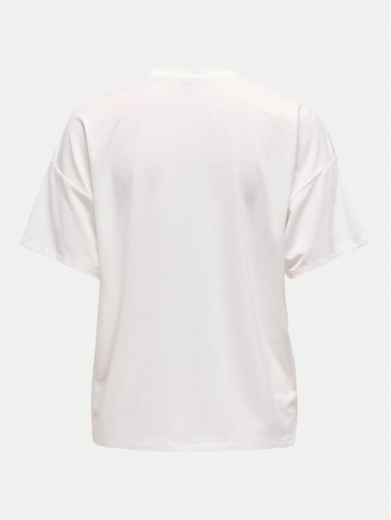 ONLY ONLY Футболка Melina 15342876 Білий Regular Fit