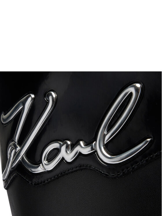 KARL LAGERFELD Zābaki KARL LAGERFELD KL32775 Melns