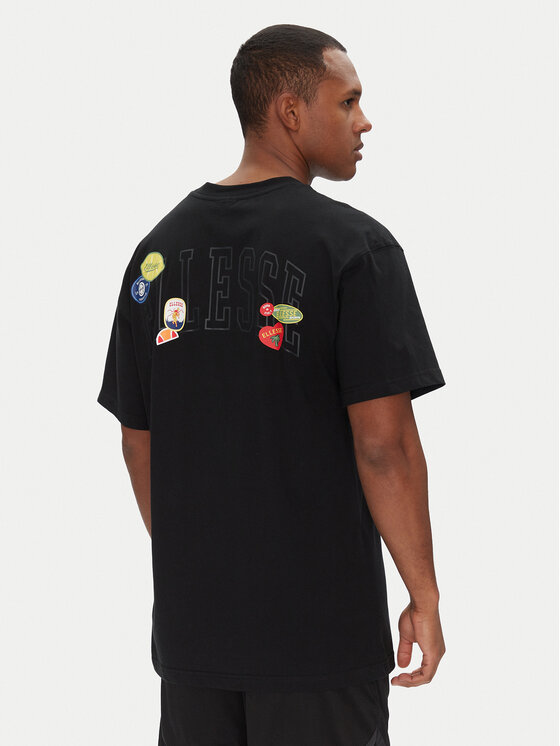 Ellesse Ellesse Футболка Stickero SHZ21993 Чорний Regular Fit