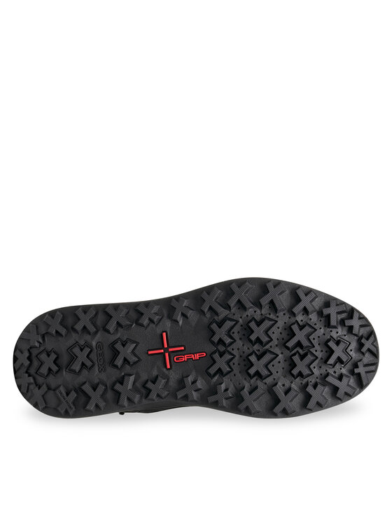 Geox Trekking čevlji Geox U Granito + Grip B A U56FZD 04550 C9999 Črna