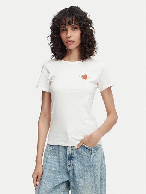 HUGO HUGO Camiseta Deloris 5 50571074 Blanco Regular Fit