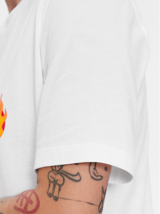 HUGO HUGO Camiseta Danda 50504542 Blanco Regular Fit