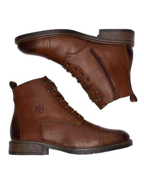 Rieker Зимни обувки Rieker 71442-25 Кафяв