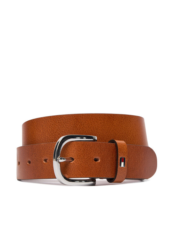 Tommy Hilfiger Cinturón para mujer Tommy Hilfiger New Danny Belt WW0WW11590 Marrón