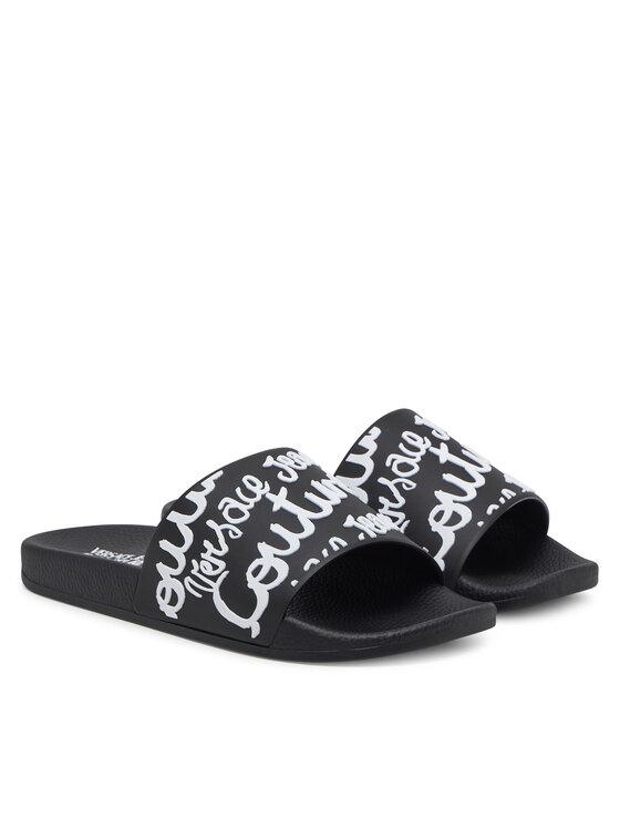 Versace Jeans Couture Шльопанці Versace Jeans Couture 78VA3SQ1 Чорний