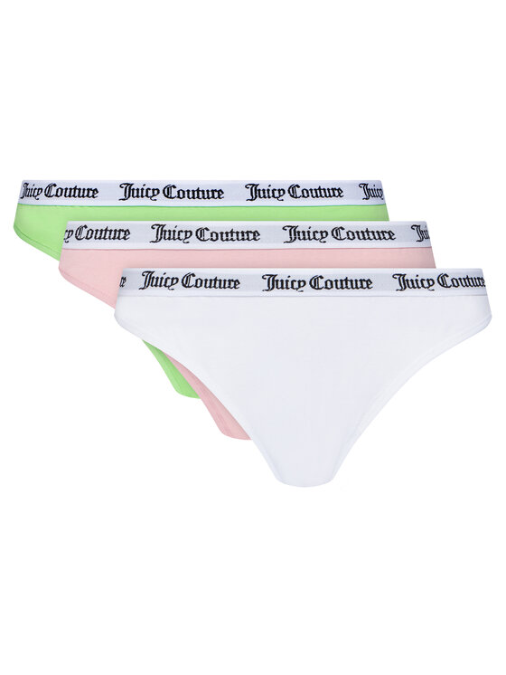 Juicy Couture Juicy Couture Комплект трусиків Diddy JCLBR224572 Кольоровий