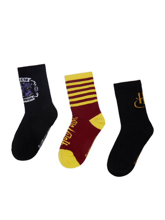 Harry Potter Довгі шкарпетки Harry Potter CEO-ACCCS-AW26-308WBHP(3-PACK) Чорний