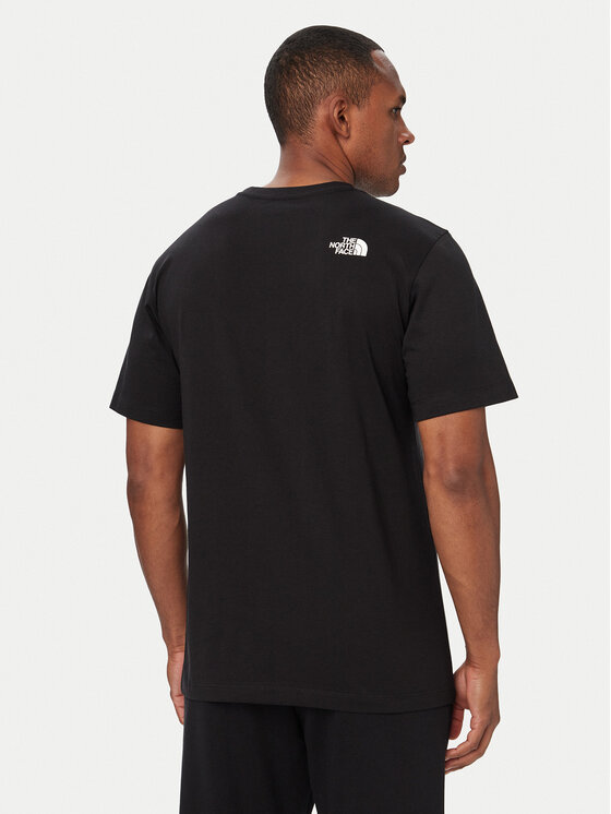 The North Face The North Face Majica Evolution Half Dome NF0A8B6J Črna Regular Fit