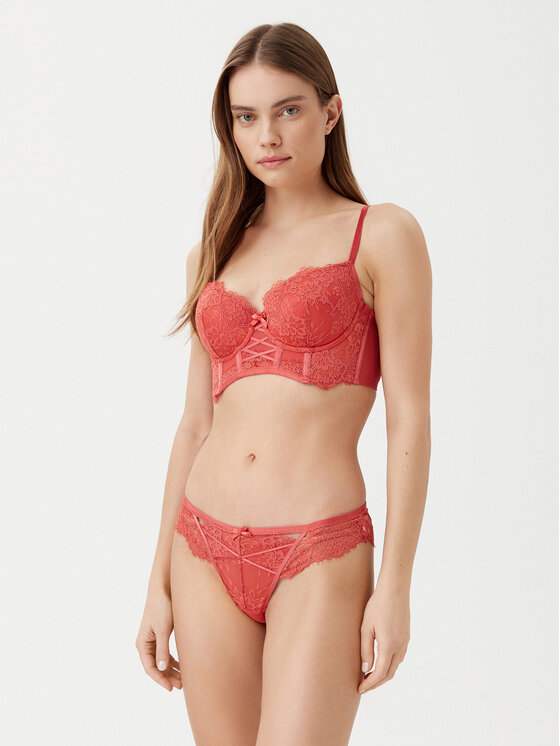 Hunkemöller Hunkemöller Braziliškos kelnaitės Arabella 206332 Raudona