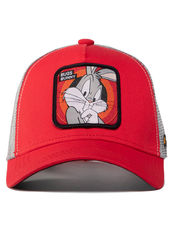 Capslab Czapka z daszkiem Capslab Looney Tunes Bugs Bunny CL/LOO/1/BUG1 Czerwony