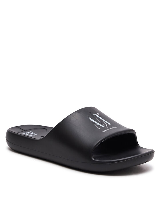 Armani Exchange Шльопанці Armani Exchange XDP038 XV703 S277 Чорний