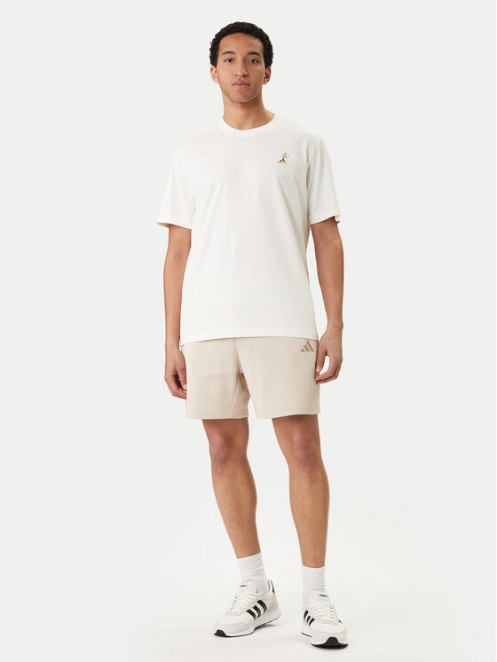 adidas adidas Camiseta Lux Coffee Cafe Pour Graphic KB4845 Blanco Loose Fit