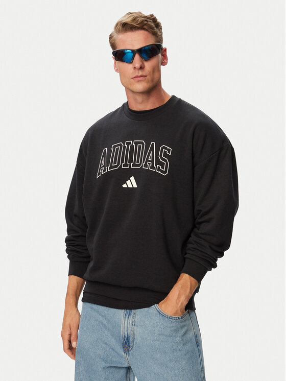 adidas adidas Camiseta Trefoil Essentials IA7532 Negro Loose Fit