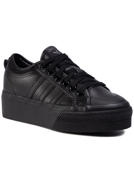 adidas Zapatillas adidas Nizza Platform W FW0266 Negro
