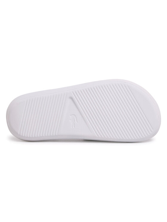 Lacoste Natikači Lacoste Croco Slide 119 3 Cfa 7-37CFA00051Y9 Bela
