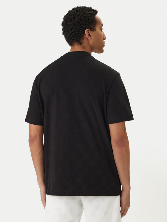 BOSS BOSS Camiseta Member 50558867 Negro Relaxed Fit