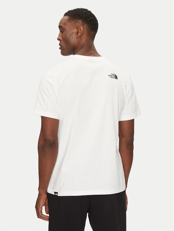 The North Face The North Face T-shirt Fine NF0A8A6M Bianco Regular Fit