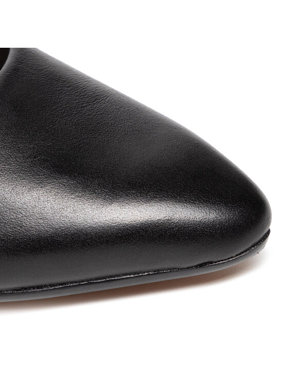 Clarks Poltopánky Clarks Linvale Jerica 261372084 Čierna