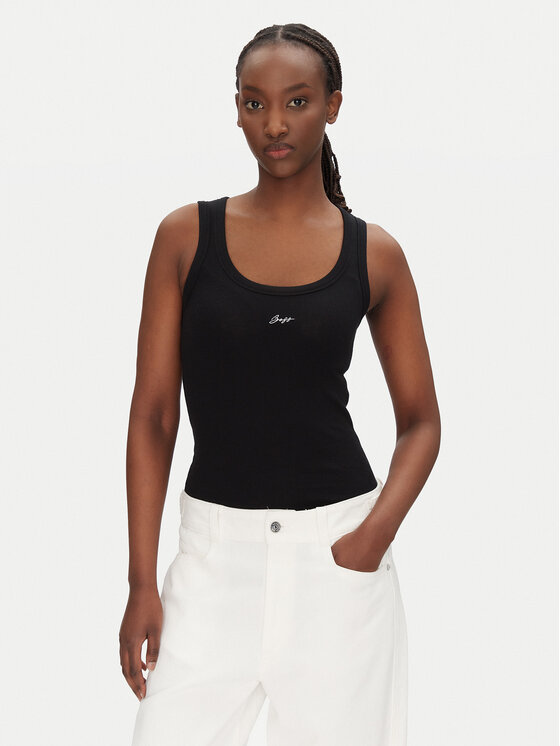 BOSS BOSS Top C_Ematite 50547548 Nero Slim Fit
