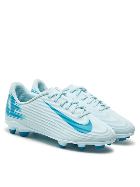 Nike Boty na fotball Nike Jr Vapor 16 Club Fg/Mg FQ8286 400 Světle modrá