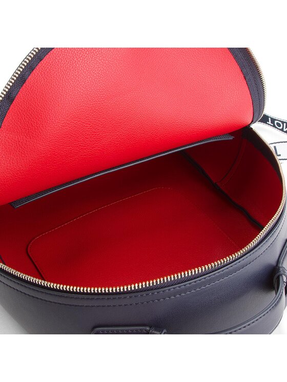 Tommy Hilfiger Batoh Tommy Hilfiger Iconic Tommy Backpack AW0AW05592 Tmavomodrá