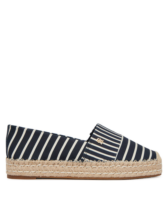 Tommy Hilfiger Espadrilles Tommy Hilfiger Th Platform Espadrille Stripes FW0FW09143 Sötétkék