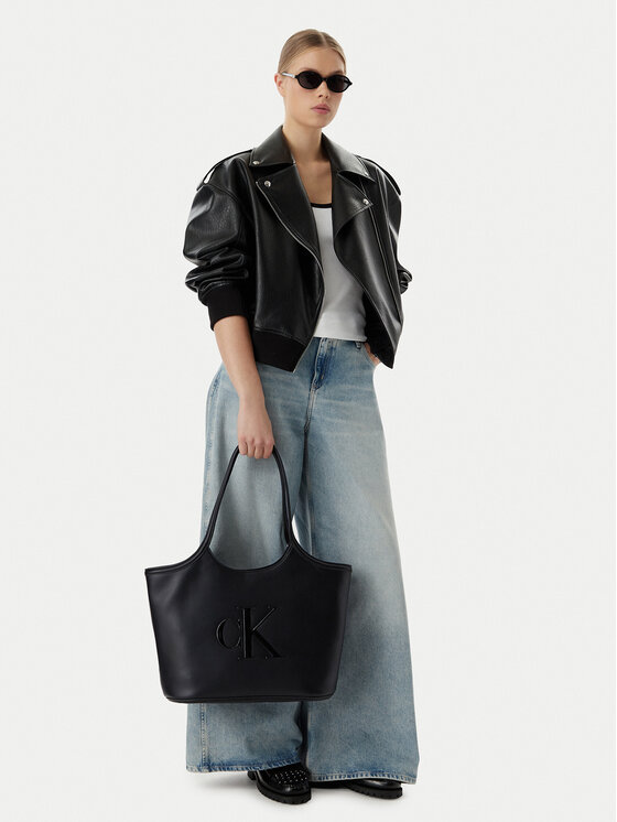 Calvin Klein Borsetta Calvin Klein Bold Ck LV04F3562G Nero