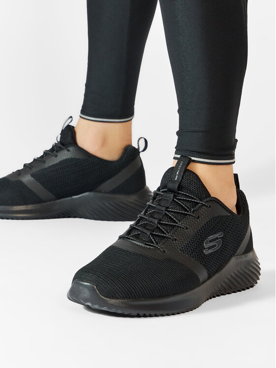 Skechers Superge Skechers Bounder 52504/BBK Črna