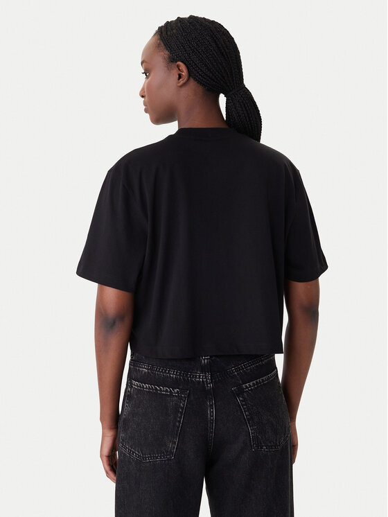 Karl Lagerfeld Jeans Karl Lagerfeld Jeans Camiseta B1W17054 Negro Relaxed Fit