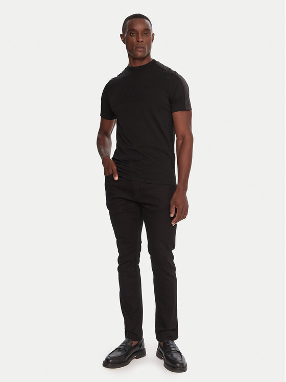 KARL LAGERFELD KARL LAGERFELD Camiseta 755030 554235 Negro Regular Fit