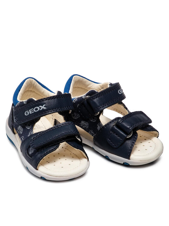 Geox Sandály Geox B S.Elba B. A B02L8A 01054 C4226 Tmavomodrá