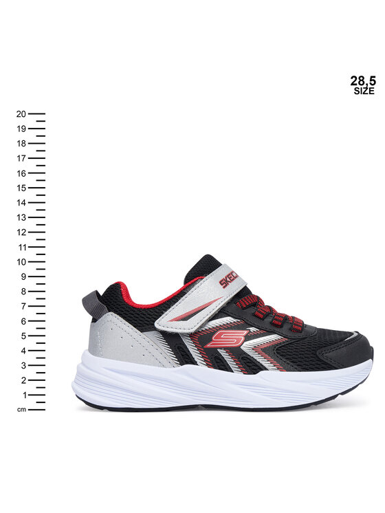 Skechers Снікерcи Skechers Microspec Tread 404115L/BKSR Чорний
