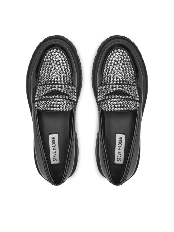Steve Madden Лофери Steve Madden Longhaul SM11003448 Чорний
