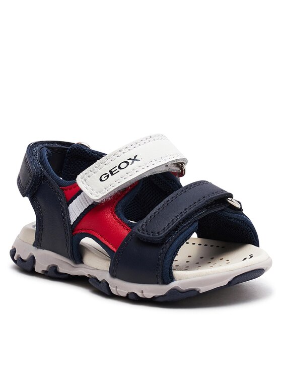Geox Sandały Geox B Sandal Flaffee Boy B4559A 08515 C0735 M Granatowy