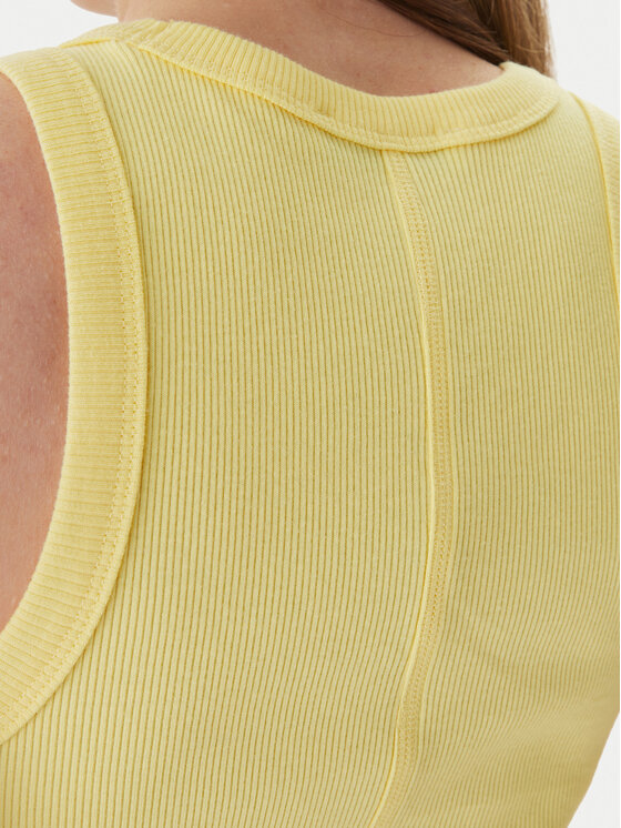 Lacoste Lacoste Top TF5388 Amarillo Slim Fit
