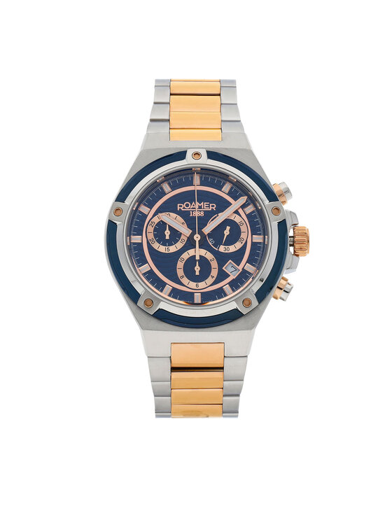 Roamer Годинник Roamer Tempomaster Chrono 221837 49 45 20 Срібний
