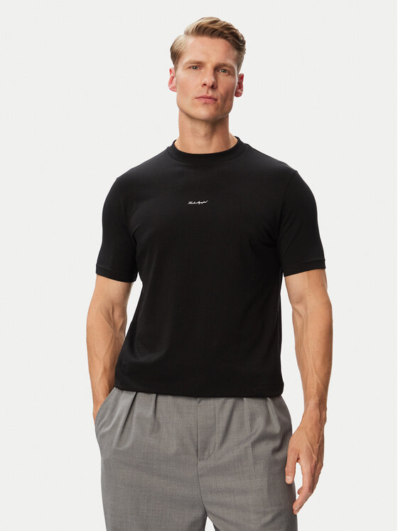 KARL LAGERFELD KARL LAGERFELD Camiseta 755037 563221 Negro Regular Fit