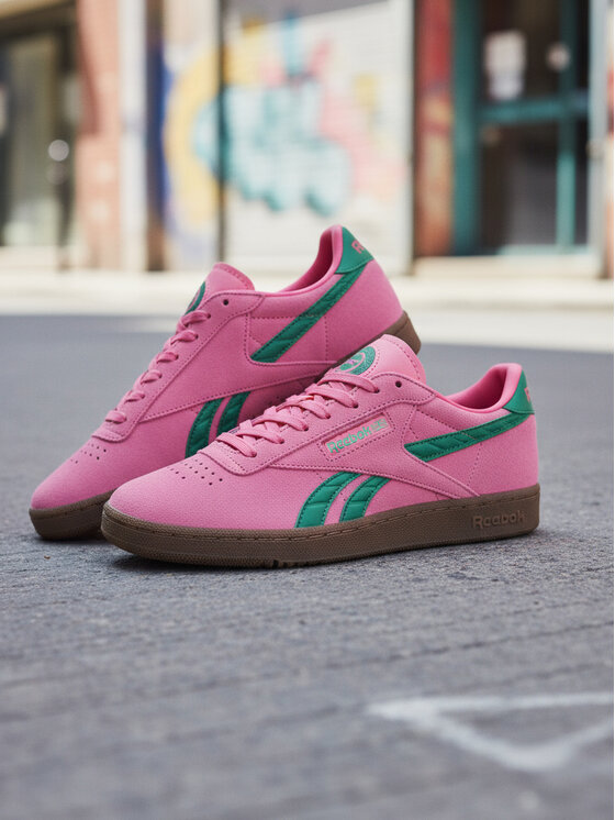 Reebok Снікерcи Reebok EO-CLUB C GROUNDS UK 100229526 Рожевий