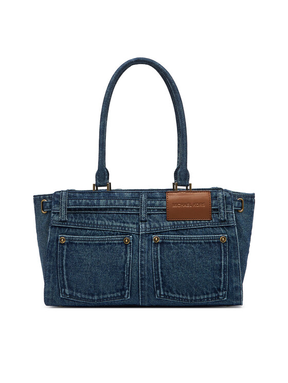 MICHAEL Michael Kors Torebka MICHAEL Michael Kors Hamilton 30F6BNXT0C Niebieski