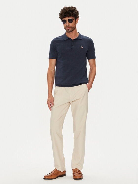 U.S. Polo Assn. U.S. Polo Assn. Поло MUP3709 Cиній Regular Fit