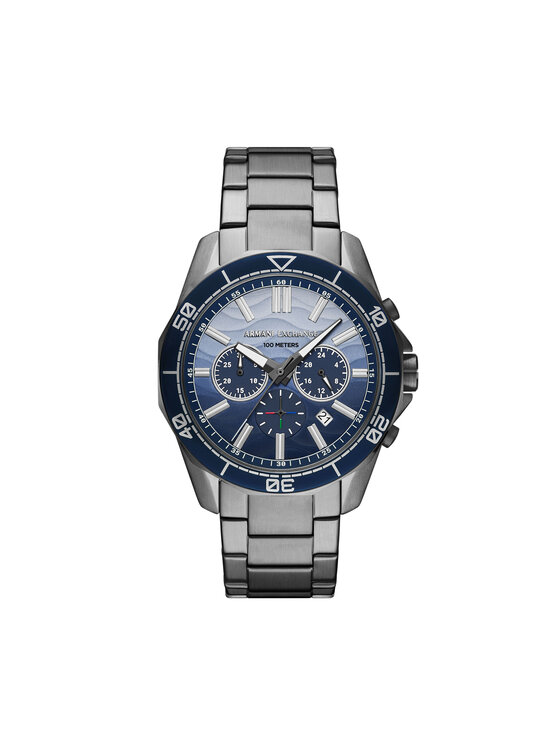 Armani Exchange Годинник Armani Exchange Spencer Chronograph AX1967 Сірий