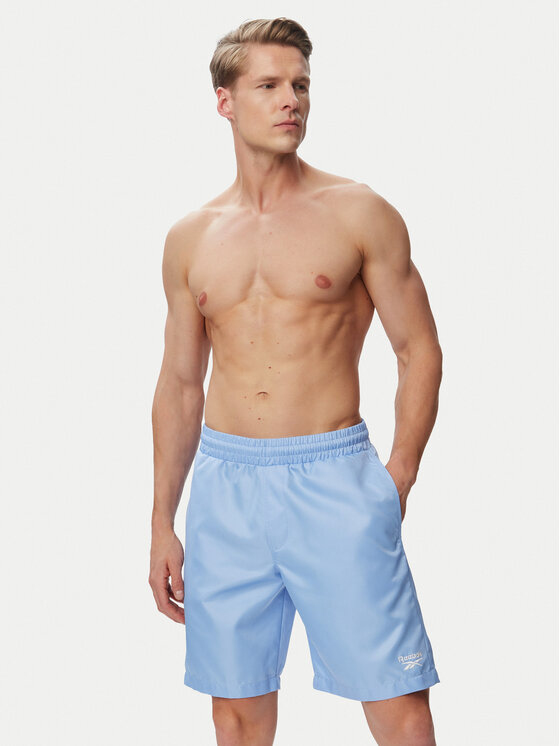 Reebok Reebok Bañador corto / Shorts de baño Brennan RK25563CCM Azul claro Regular Fit